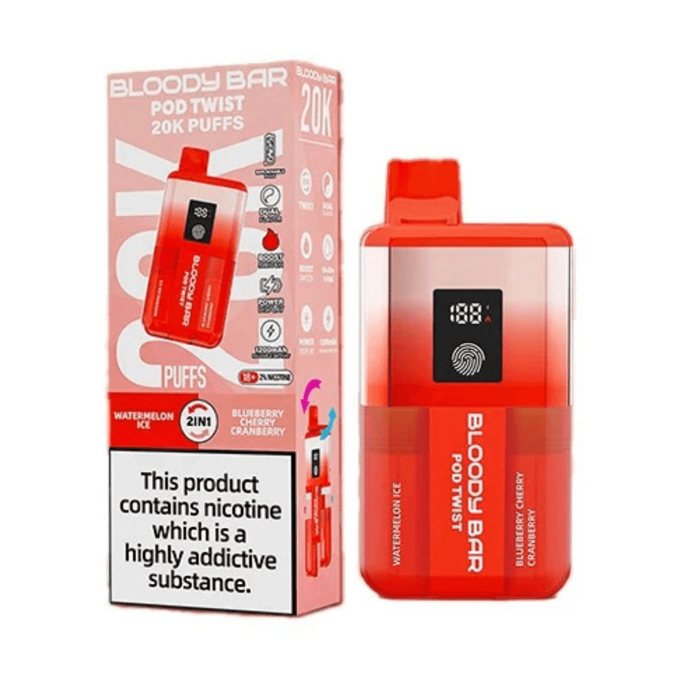 Bloody Bar Twist 20k Prefilled Pod Vape Kit