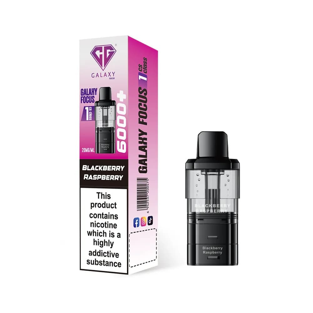 Crystal Galaxy Focus 6k Refill Pods